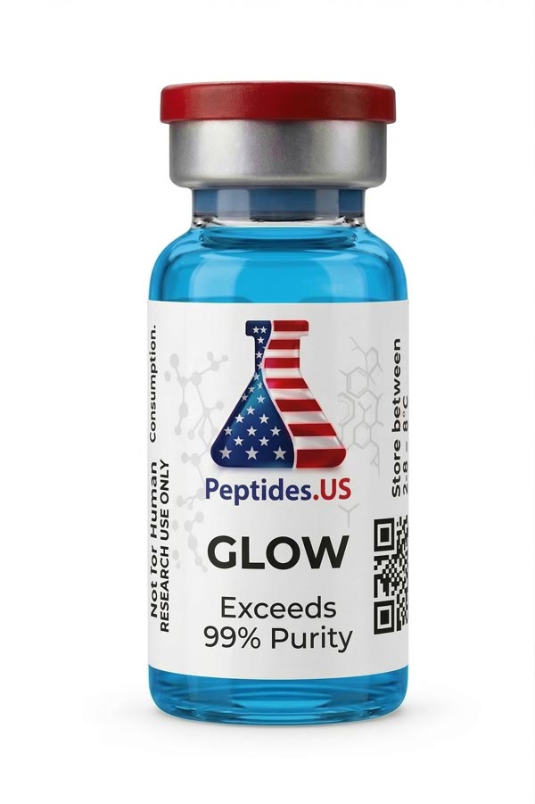 GLOW Blend (TB-500 10mg + BPC-157 10mg + GHK-Cu 50mg) - 70mg